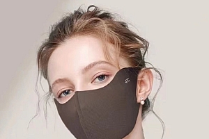 玻尿酸防晒面罩可水洗护眼角防尘防雾3D立体防紫外线高颜值保暖