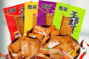 豆干【80包】专买50送30爆款豆腐香嫩入味干零食小吃手磨豆干豆香